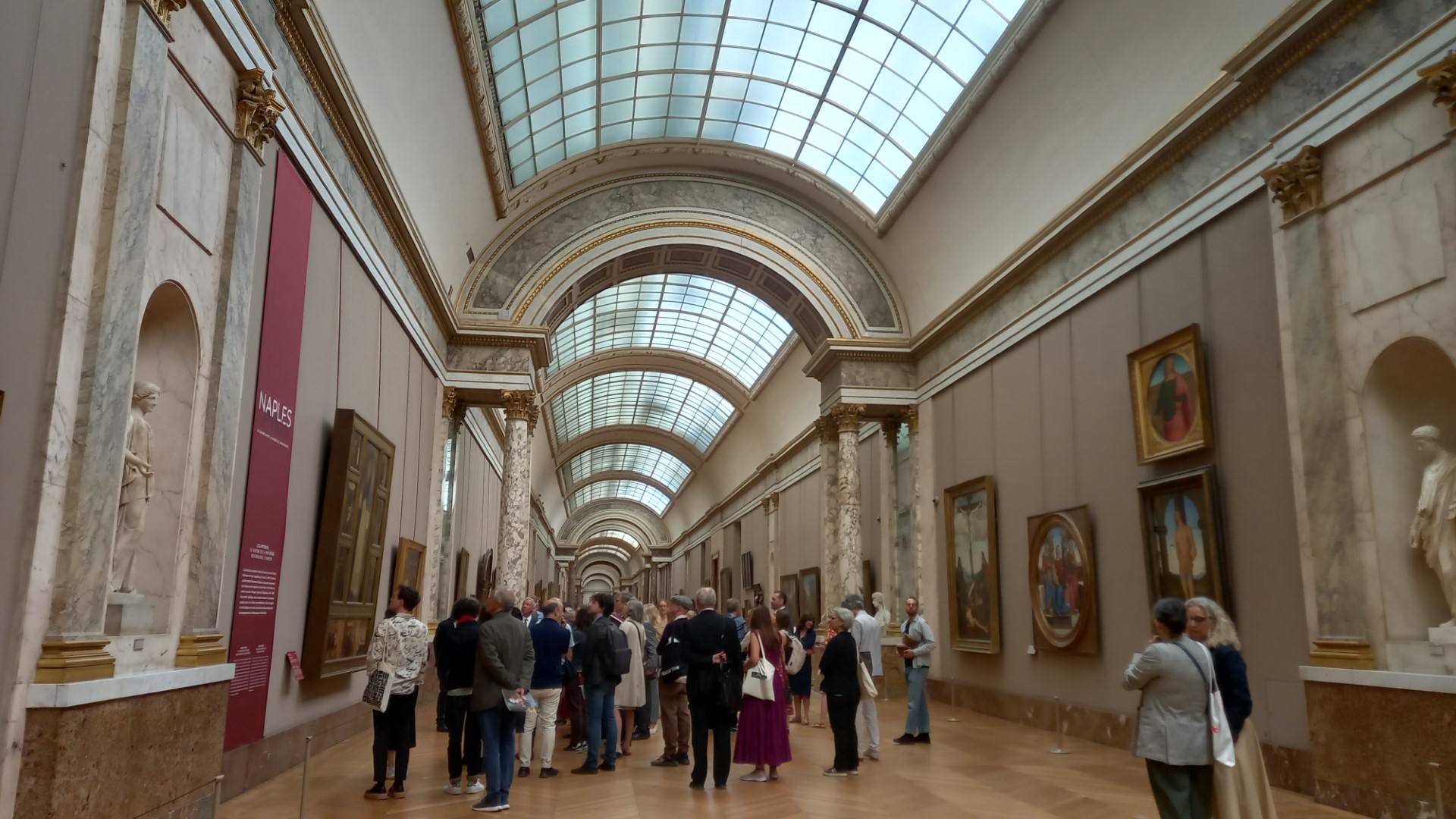 Presentata Alla Stampa Al Museo Del Louvre La Mostra Napoli A Parigi